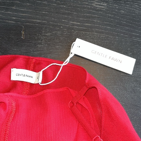 Gentle Fawn Ainsley Dress Cardinal Red NWT - Picture 5 of 7